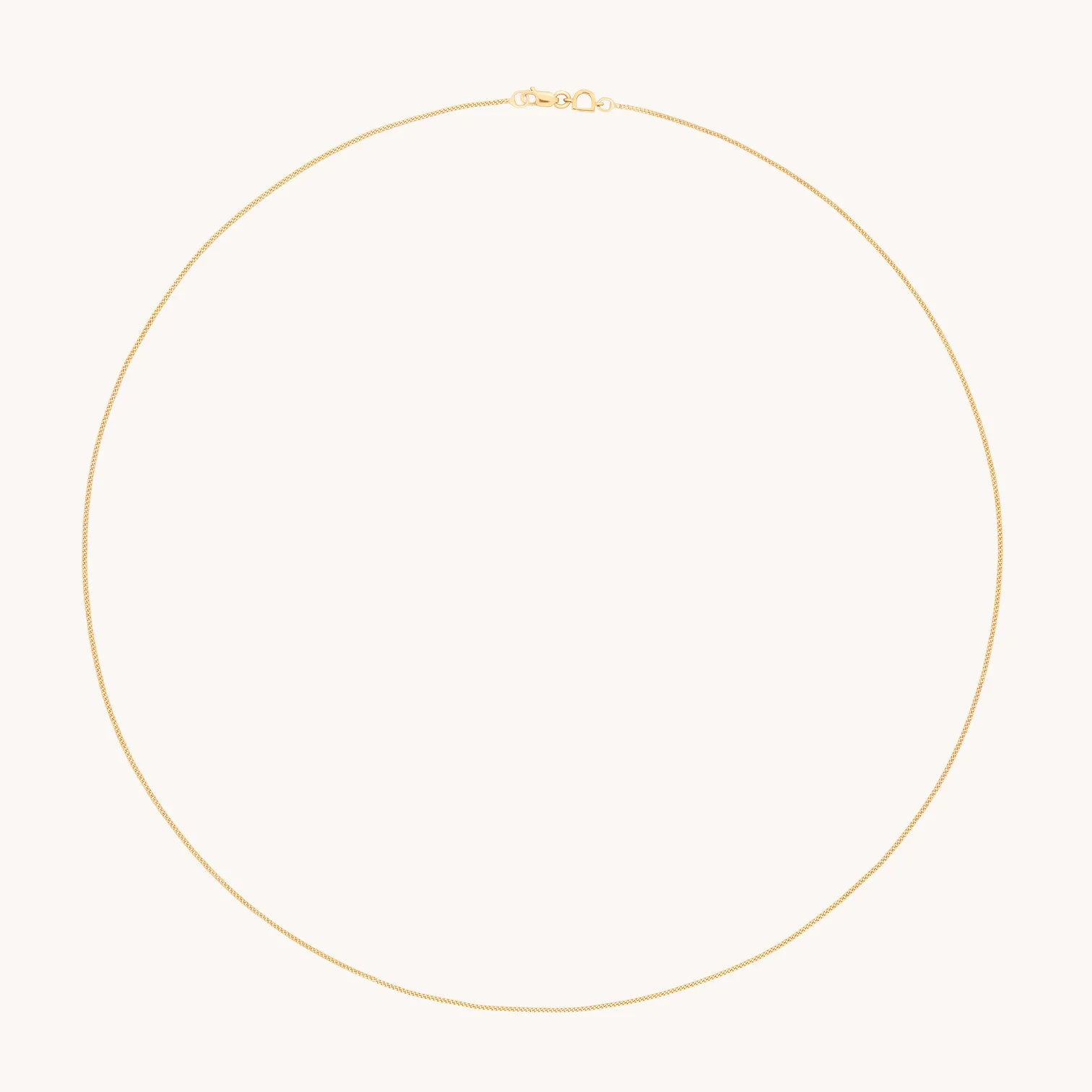 Miyu Story Chain Necklace in Solid Gold | Astrid & Miyu UK