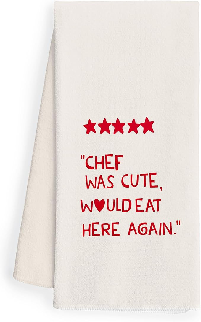 Chef Gifts Kitchen Towels - Cute Hostess Gifts, Decorative Kitchen Towels, 1624 Inches | Amazon (US)