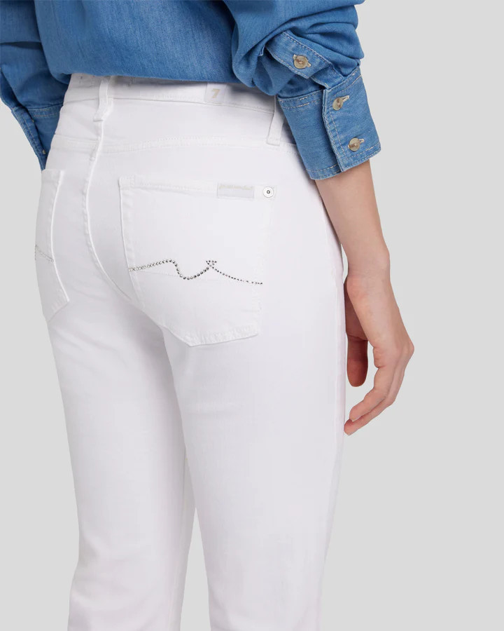Tailorless Bootcut in White | 7 For All Mankind