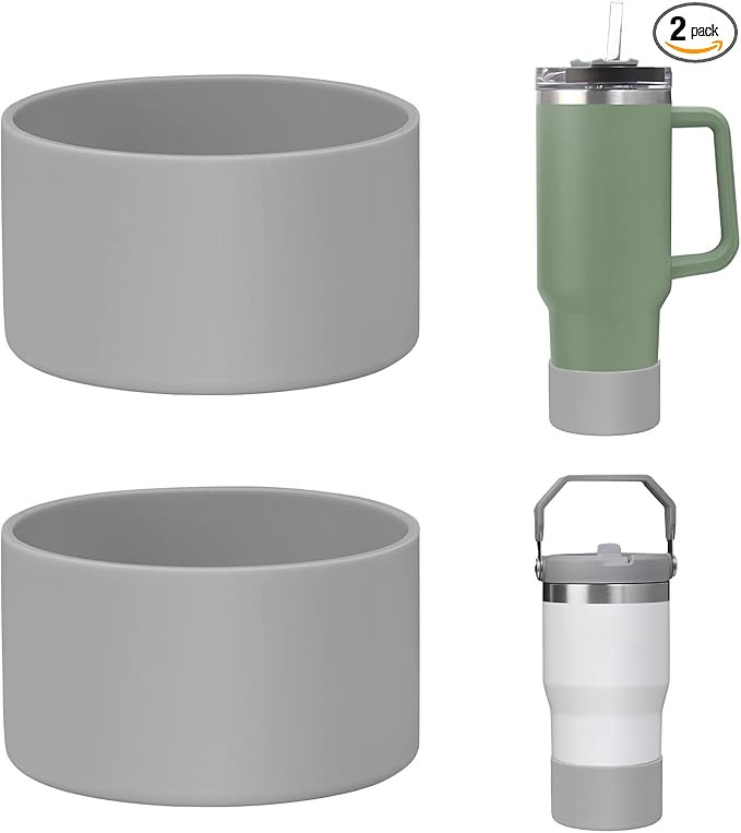 MLKSI 2 Pcs Protector Silicone Boot for Stanley Quencher Adventure 40oz & Stanley IceFlow 20oz 30... | Amazon (US)