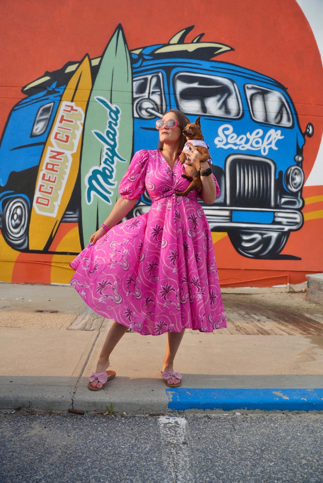 In love with this beautiful and elegant dress, not only is the material lightweight and soft, it feels amazing on the skin and flows perfectly with the breeze. It’s without doubt my favorite dress 👗!!! #mididress #summerdress #summerinspo #dogmom 

#LTKSeasonal #LTKOver40 #LTKSummerEdit