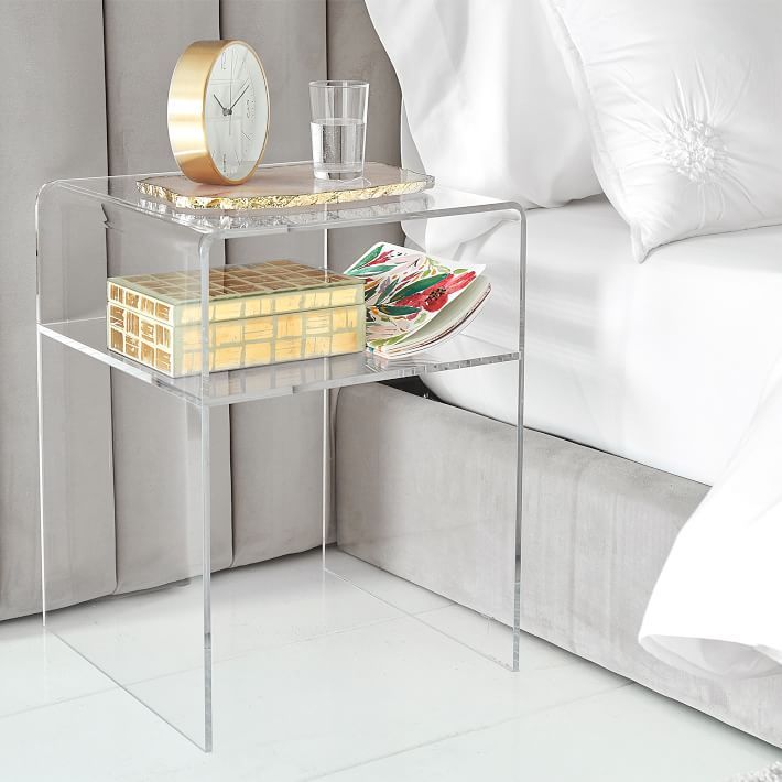 Acrylic Nightstand | Pottery Barn Teen