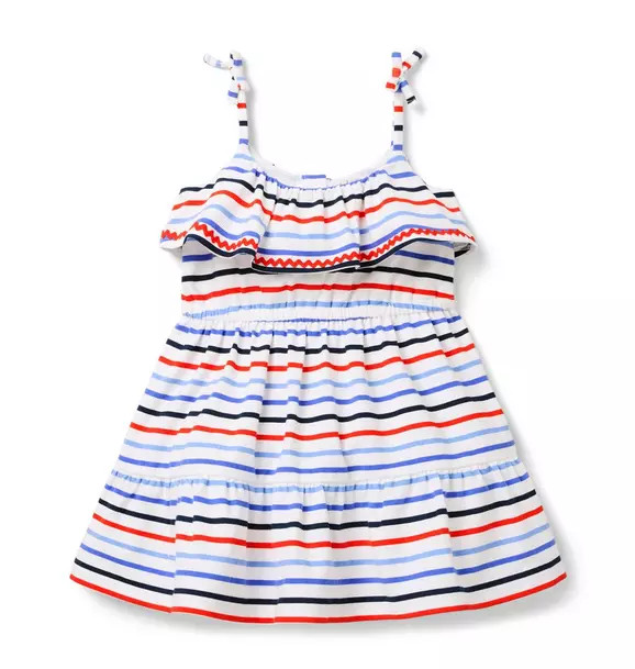 Striped Ruffle Dress | Janie and Jack