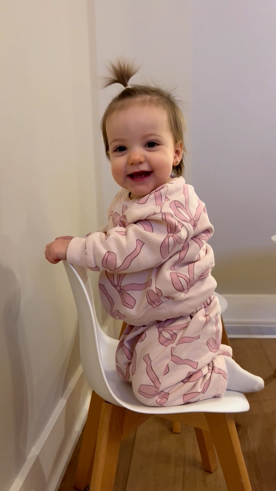 Capri’s favorite cozy sets! She also loves a good chair to climb 🤣 she’s in size 12-18months 

#LTKmomlife #LTKBaby #LTKootd