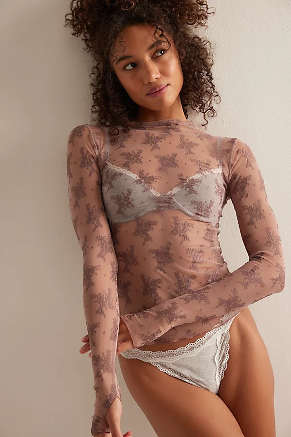 Two Tone Lady Lux Layering Top | Free People (Global - UK&FR Excluded)
