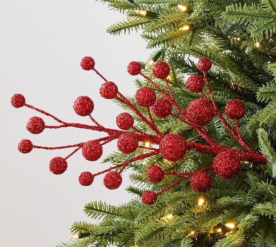 Sparkle Berry Tree Pick | Pottery Barn (US)