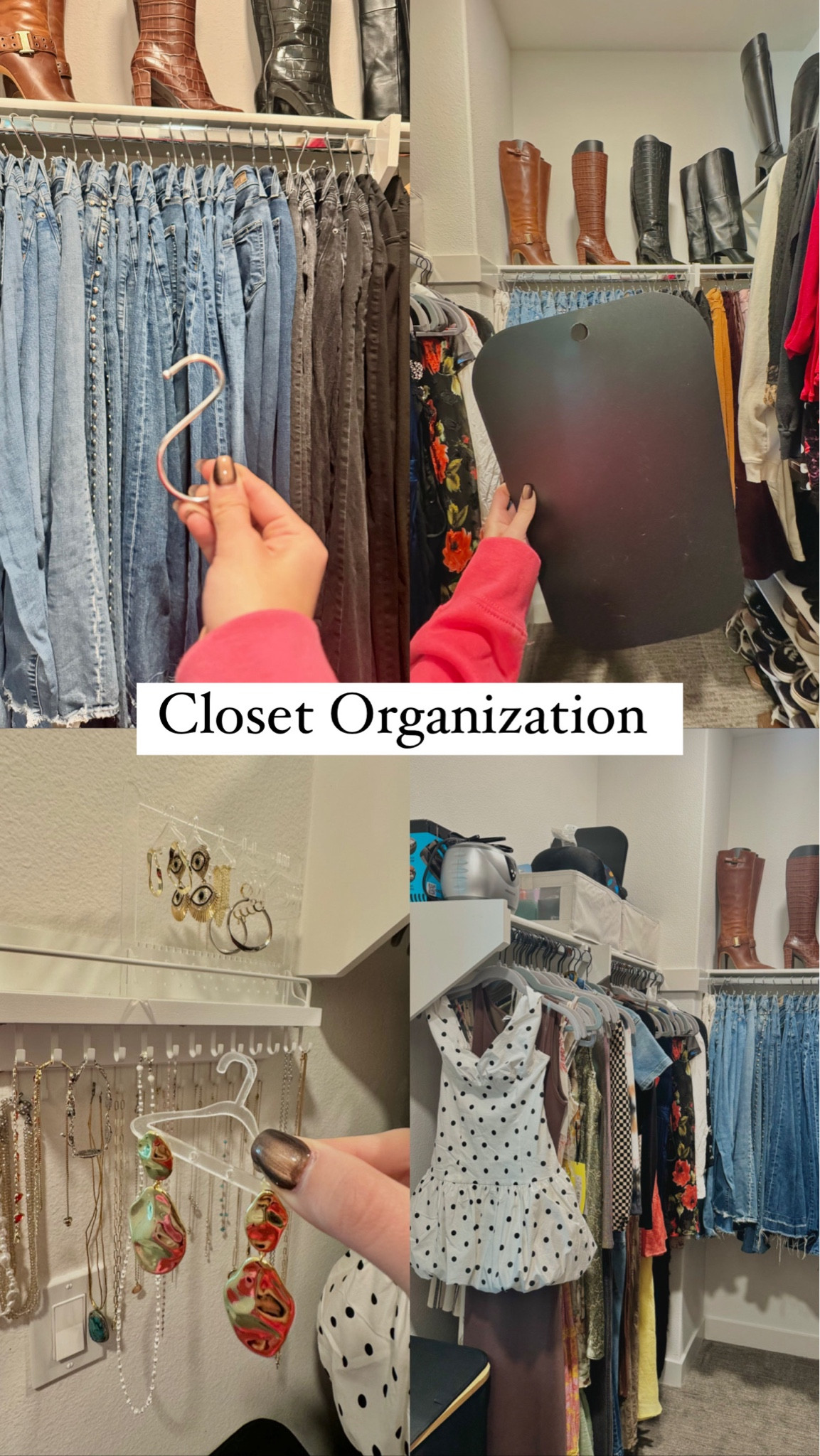 Closet organization 
Jewelry organizer 

#LTKStyleTip #LTKHome #LTKFindsUnder50