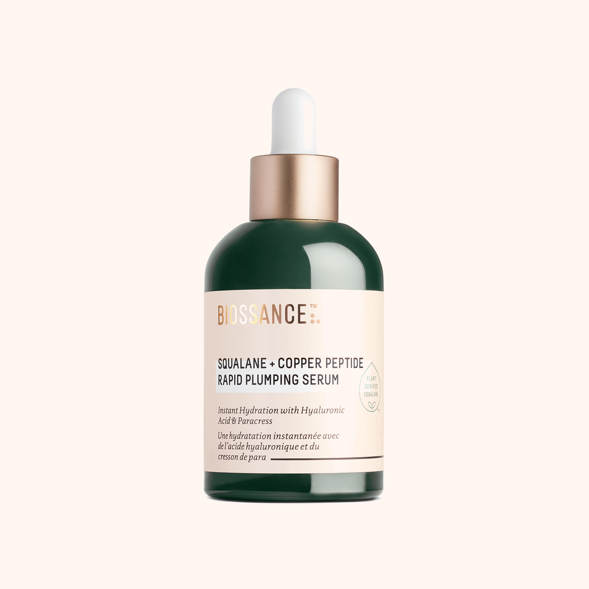 Squalane + Copper Peptide Rapid Plumping Serum | Biossance | Biossance US