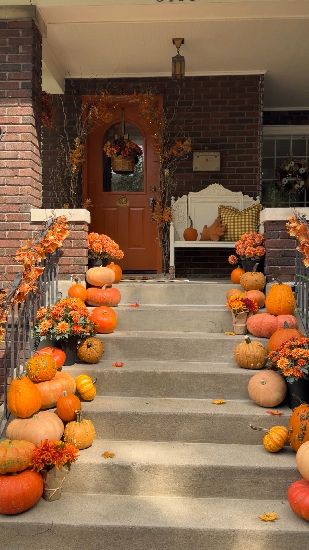 Fall brand arch around my door!