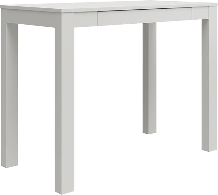 Ameriwood Home Parsons Desk, White | Amazon (US)