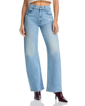 Lil Lasso High Rise Sneak Jeans in Ivy League | Bloomingdale's (US)