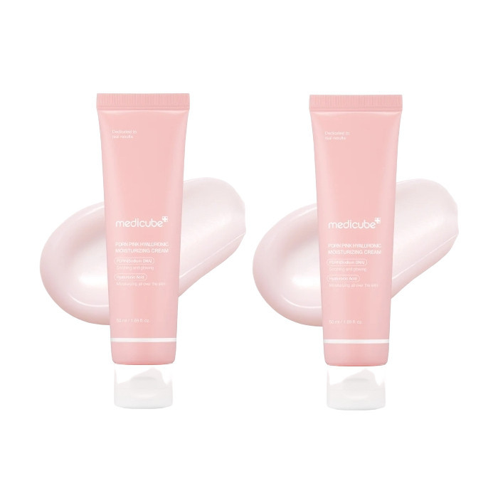 medicube - PDRN Pink Hyaluronic Moisturizing Cream - 50ml (2ea) Set | Stylevana