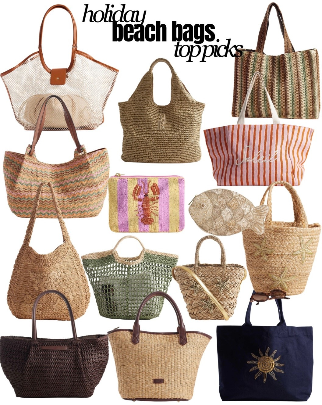 Beach bag top picks 🏝️🐠🦞

#LTKswimwear #LTKstyletip #LTKuk