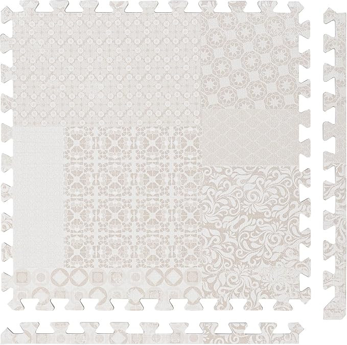 PopsyKosy Premium Baby Floor Play Mat - Thick & Cushioned 0.5 inch Playroom Foam Mat, Non-Toxic O... | Amazon (US)