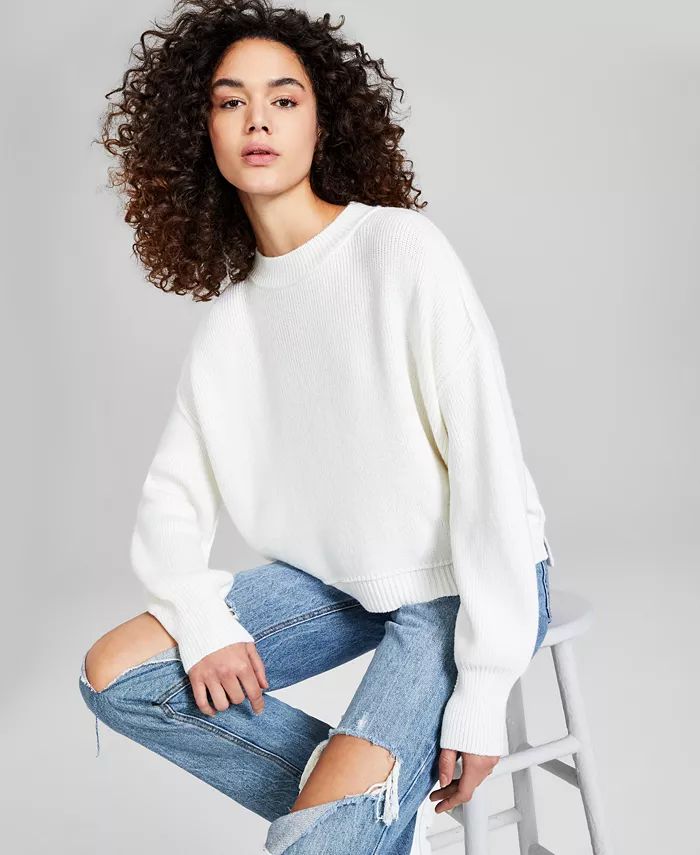 Women's Long-Sleeve Sweater, Created for Macy's | Macy's