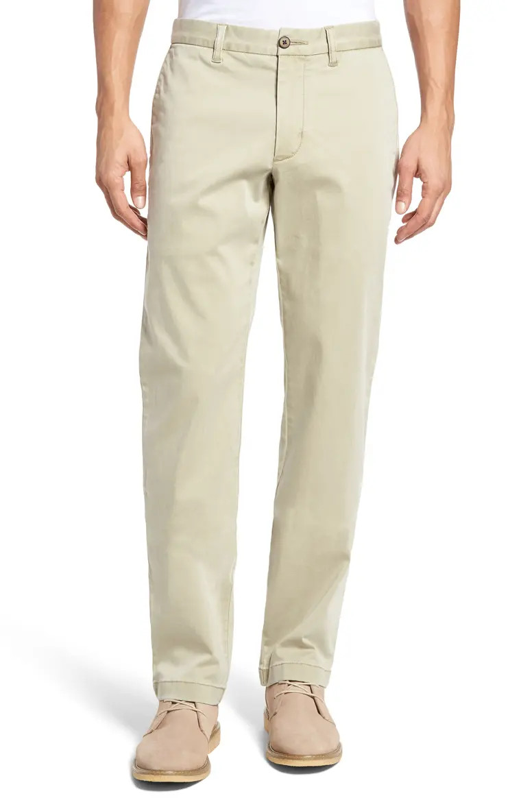 Boracay Straight Leg Flat Front Pants | Nordstrom