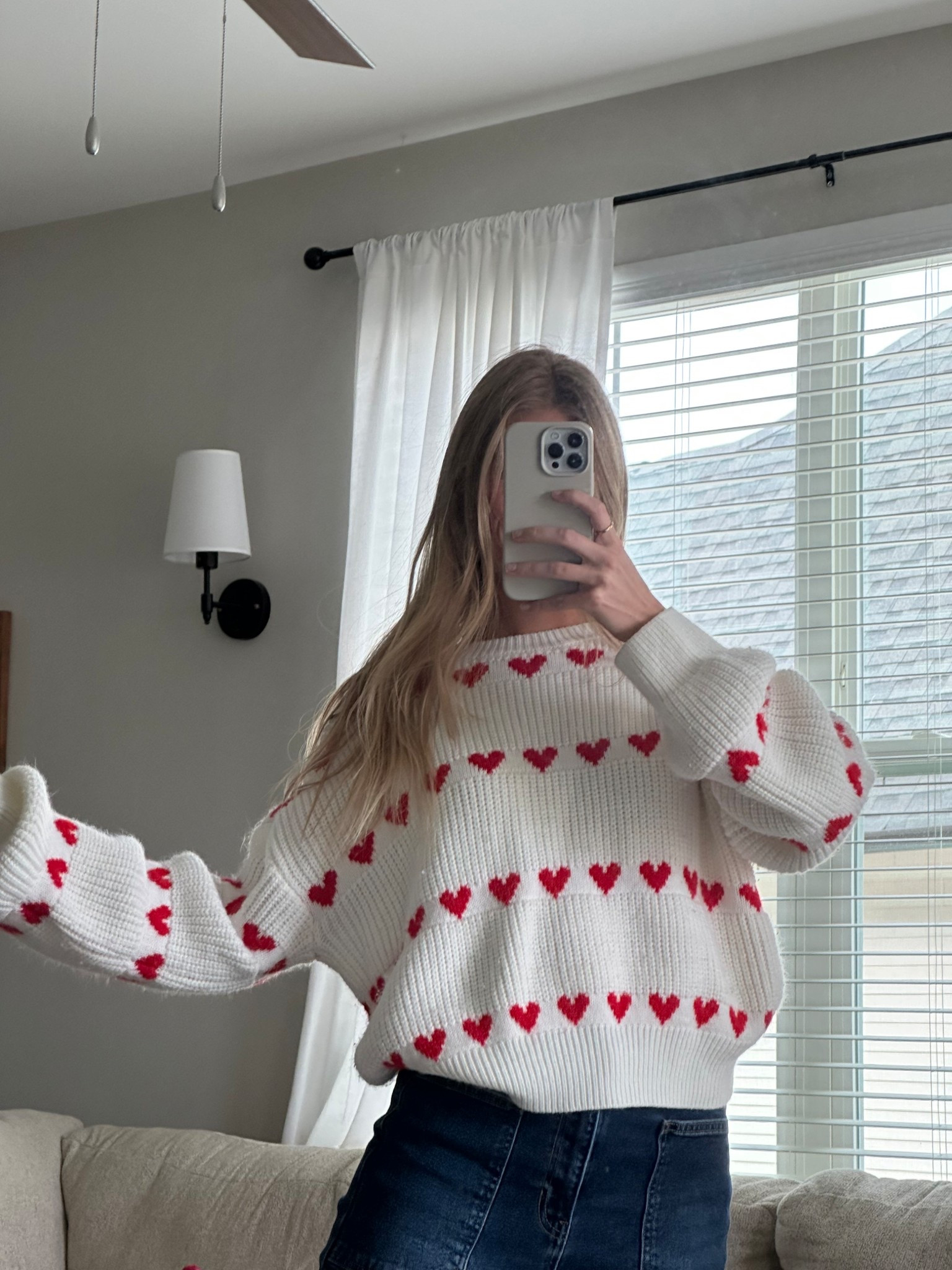 happy valentines from me & my favorite sweater 💌
