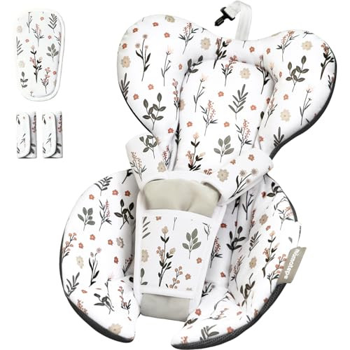Infant Insert Compatible with 4moms RockaRoo and MamaRoo Multi-Motion Baby Swing for Newborn,Soft & Cool Mesh Fabric, Reversible Design,Newborn Insert with Head and Body Support,Machine Washable | Amazon (US)