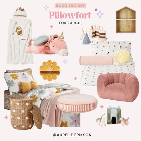 The cutest Pillowfort collection at Target 🎯 buy one get one 50% off! 

#LTKhome #LTKfamily #LTKkids
