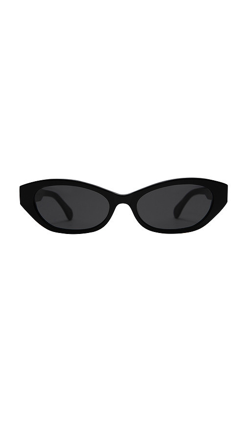 Elisa Johnson Dani Sunglasses in Black. | Revolve Clothing (Global)