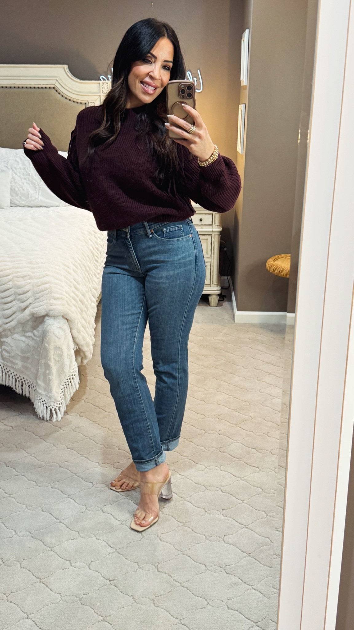 🍑 The $25 Walmart Jeans That Give You That Booty Lift! 👖
Stop scrolling for expensive booty-pop jeans! I've got the secret: these incredible, budget-friendly jeans from Walmart! They lift and shape in all the right places for only $25!
Pair them with this adorable, on-trend burgundy sweater—burgundy is the color of the season! This entire look is so chic, affordable, and perfect for all your holiday parties or just a stylish day out.
💰 Grab the look now!


#LTKOver40 #LTKHoliday #LTKootd