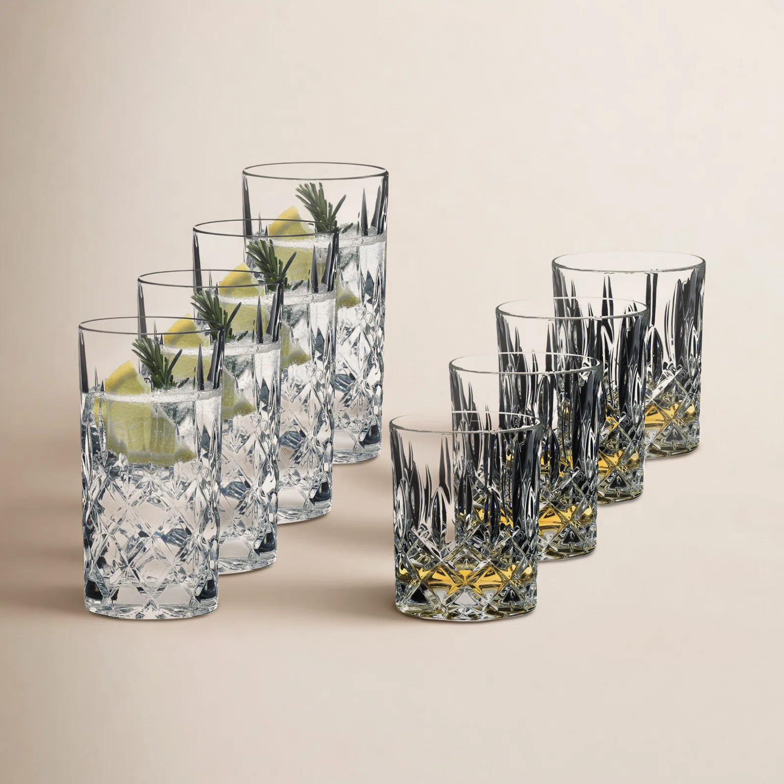 RIEDEL Spey Barware Set (4 DOF + 4 Highball) | Wayfair North America