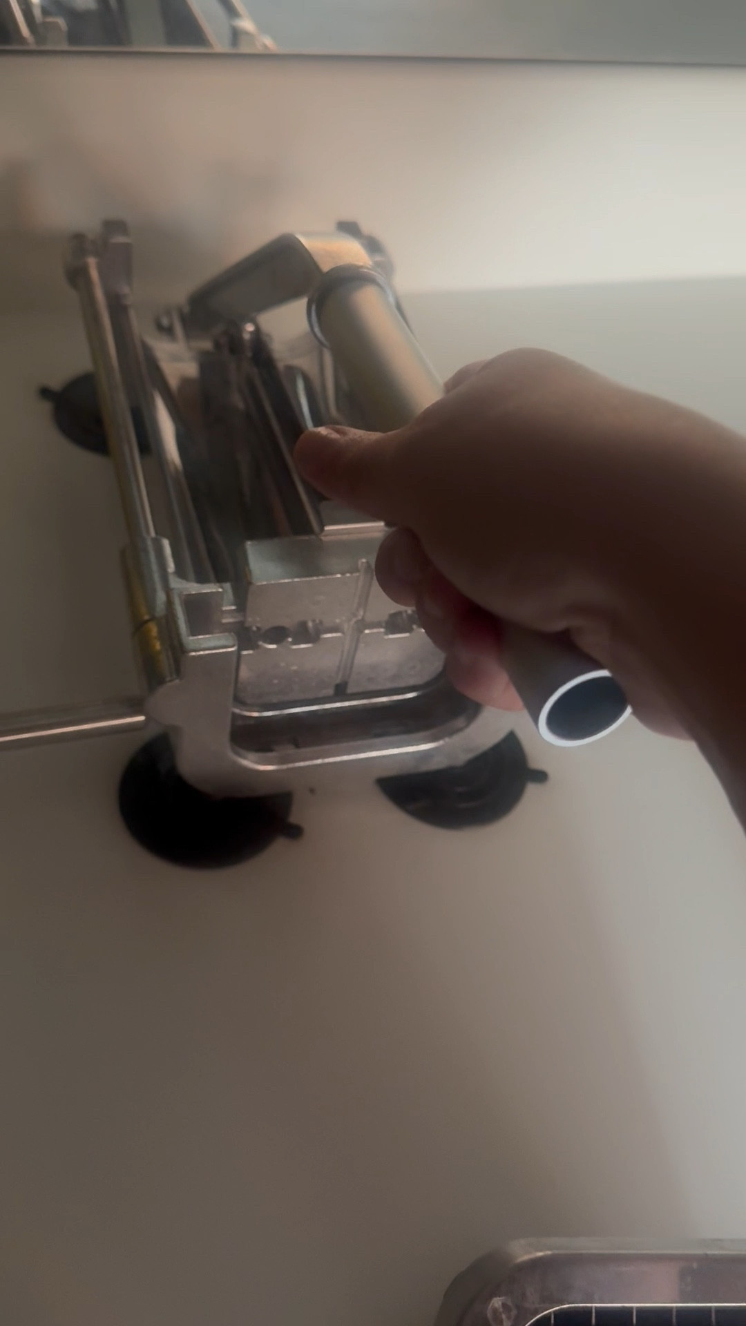 We use this french fry cutter all the time and absolutely love it

#LTKFamily #LTKHome #LTKFindsUnder100