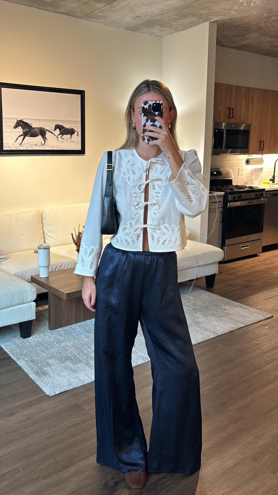 Wearing a 4 in the top and small in pants!! 

#LTKSeasonal #LTKFindsUnder100 #LTKStyleTip