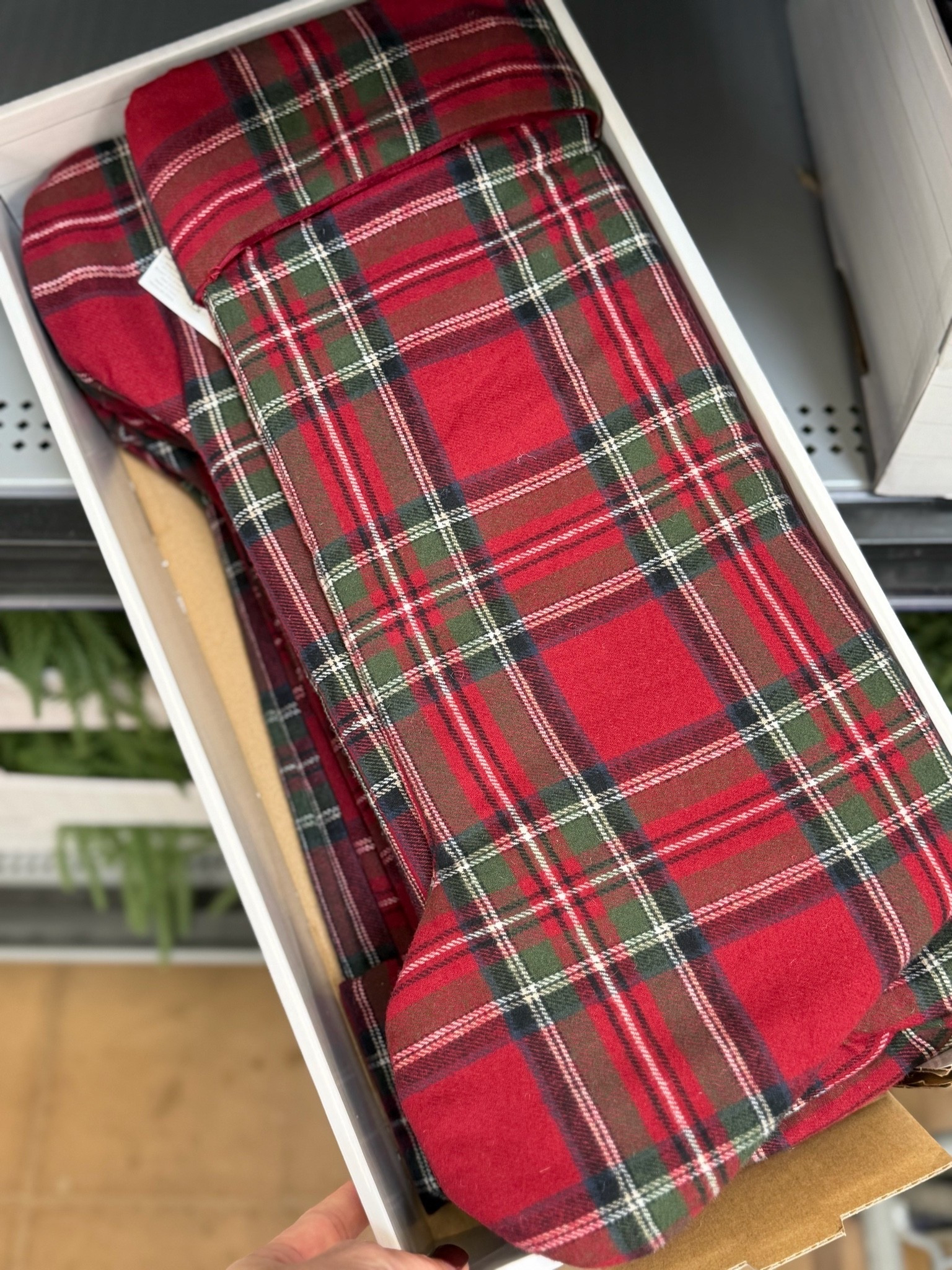 Classic plaid stockings. #walmart

#LTKHome #LTKSeasonal