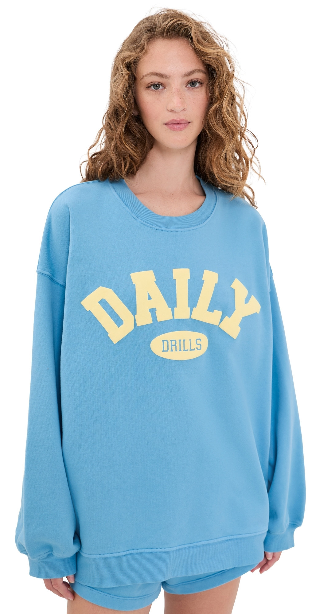 Daily Drills Oversized Daily Crew Malibu/Lemonade XS/S | Shopbop