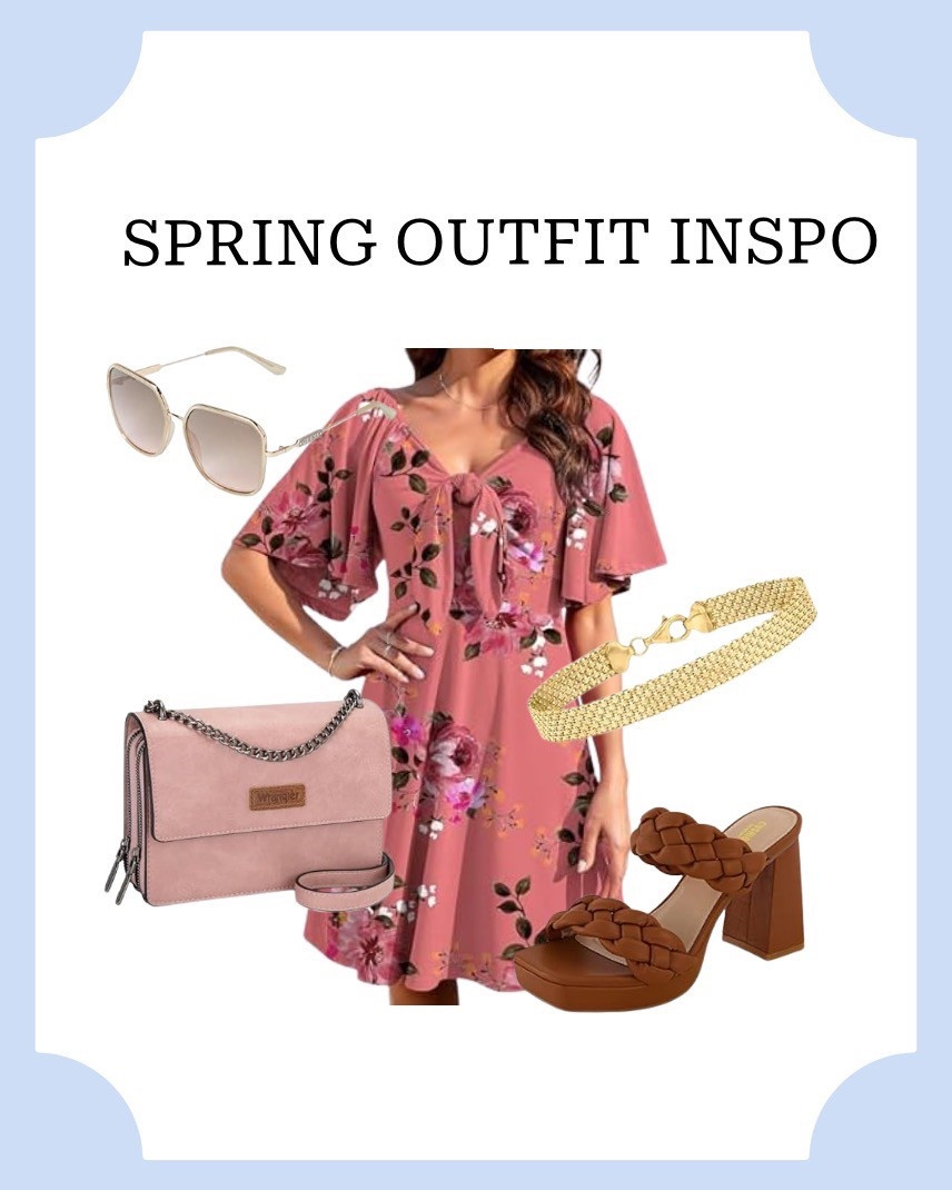 Outfit inspo. Styling this Mini dress with cute braided sandals, crossbody bag, gold bracelet and sunnies. 

#LTKMidsize #LTKStyleTip #LTKParties