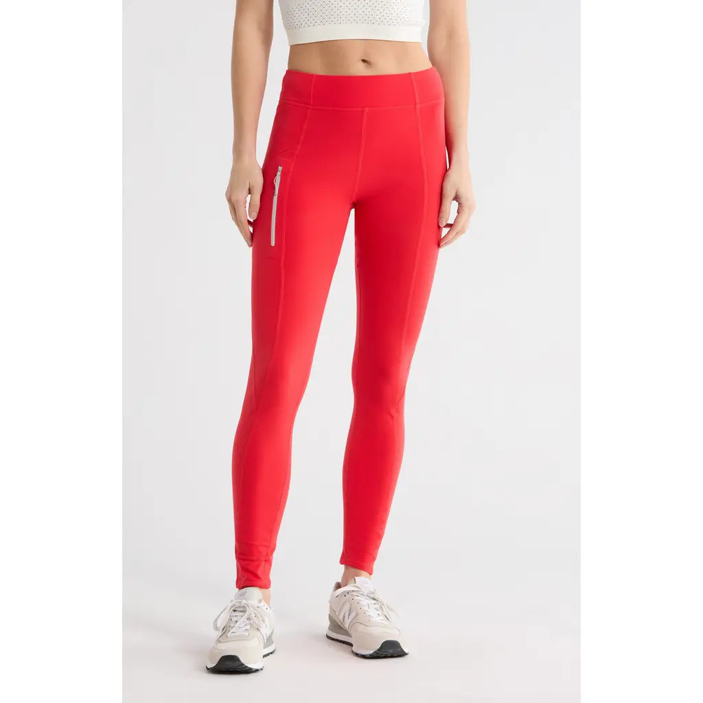 FP Movement by Free People Coast To Coast Base Layer Leggings in Victory Red at Nordstrom Rack, Size Small | Nordstrom Rack
