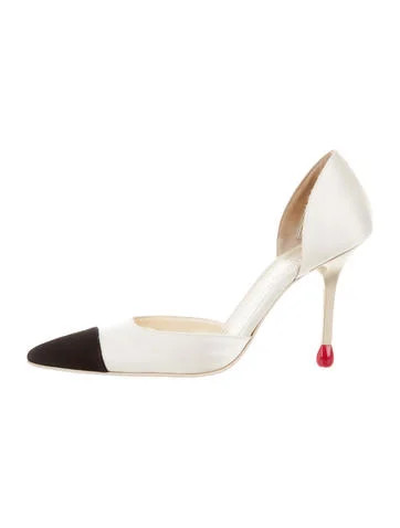 Cap-Toe Matchstick Pumps | The Real Real, Inc.