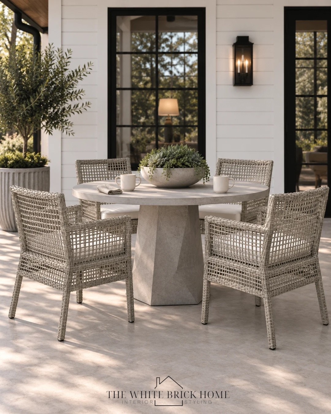 Effortless outdoor living with modern texture, warm neutrals, and a concrete dining set made for gathering. 

Outdoor, outdoor dining, outdoor furniture, outdoor dining, outdoor dining table, outdoor dining chair, outdoor design, outdoor decor, outdoor finds, home decor, patio, porch, patio design, patio living, outdoor living, outdoor finds, home decor, home design, wayfair outdoor dining, wayfair, wayfair patio

#LTKHome #LTKSeasonal #LTKSaleAlert
