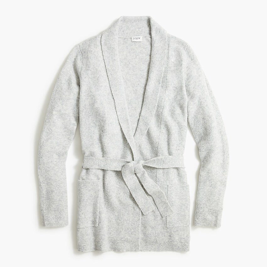 Wrap cardigan sweater in extra-soft yarn | J.Crew Factory