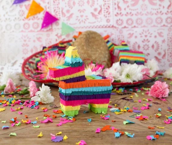 Mini Pinata (3) Party Favor, Fiesta Decoration, Fiesta Wedding Favor, Mini Donkey Pinata, Fiesta ... | Etsy (US)