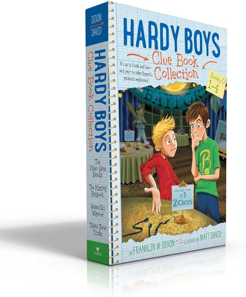 Hardy Boys Clue Book Collection Books 1-4 (Boxed Set): The Video Game Bandit; The Missing Playboo... | Amazon (US)