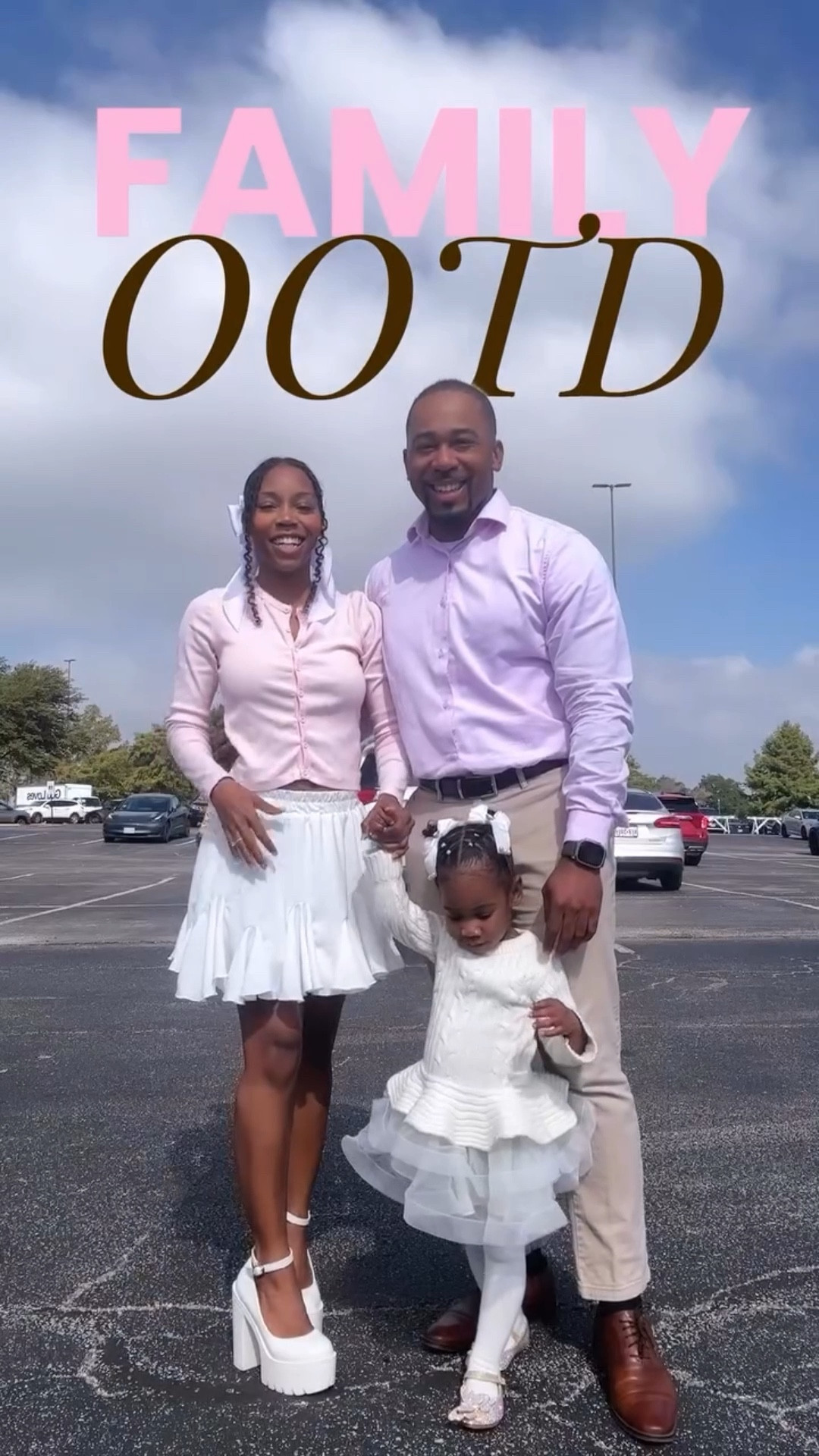 What we wore today 💕 We love a coordinated outfit moment! Shop these outfits on my LTK 🥰 

#LTKPetite #LTKKids #LTKFamily