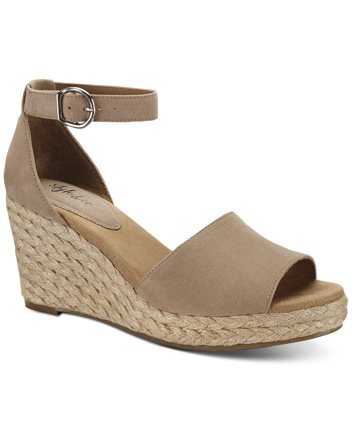 Seleeney Wedge Sandals, Created for Macy's | Macys (US)