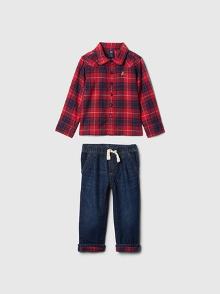 Baby & Toddler Flannel Outfit Set | Gap (US)