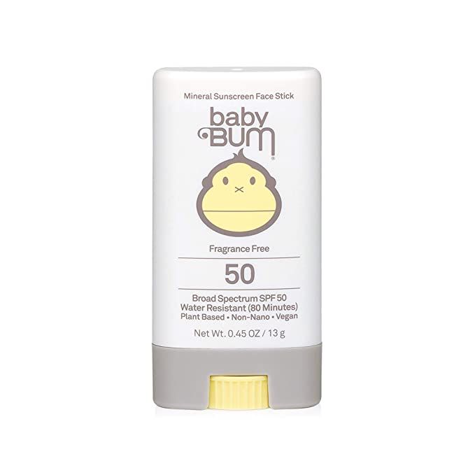 Sun Bum Baby SPF 50 Sunscreen Stick, Mineral Roll-On UVA/UVB Face and Body Protection for Sensiti... | Amazon (US)