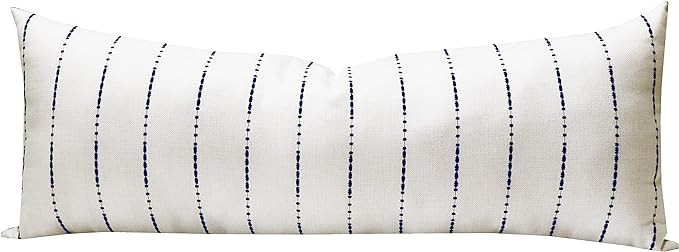 Slow Cow Linen Embroidery Decorative Lumbar Throw Pillow Cover Rectangular Pillowcase Cushion Cov... | Amazon (US)