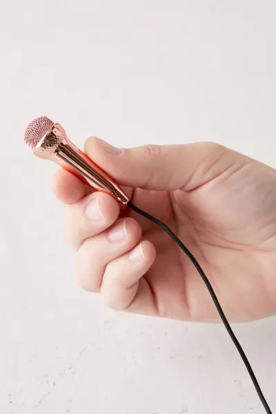Kikkerland Design UO Exclusive Mini Karaoke Microphone | Urban Outfitters (US and RoW)