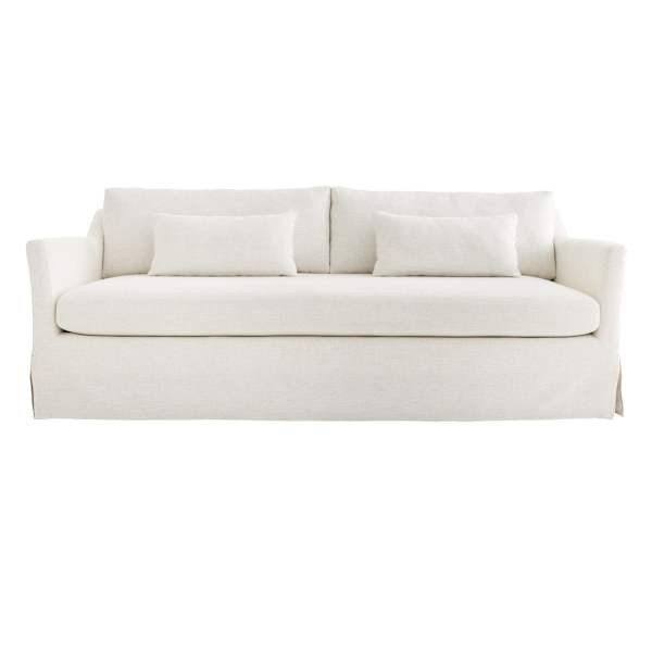 Annalise Sofa, Alabaster | At Home