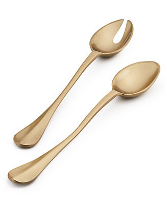 Gold-Tone Salad Servers, Set of 2, Created for Macy's | Macys (US)