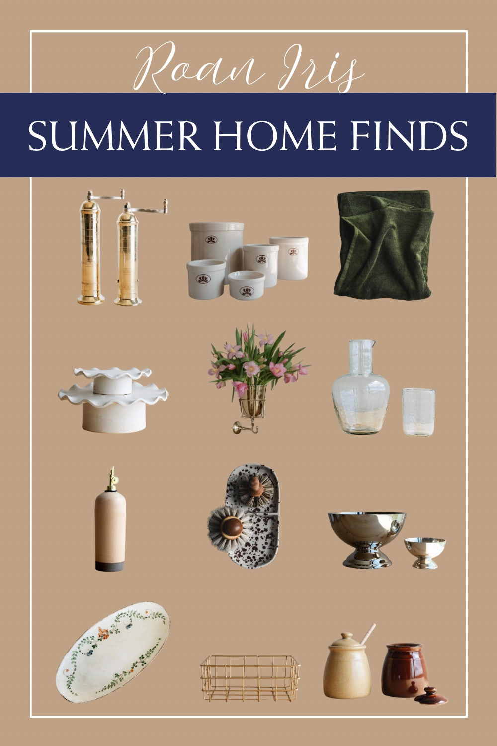 Check out these new and trending home finds from Roan Iris to brighten up your summer spaces! ☀️🍉⛱️🌊🐚

#LTKHome #LTKSeasonal