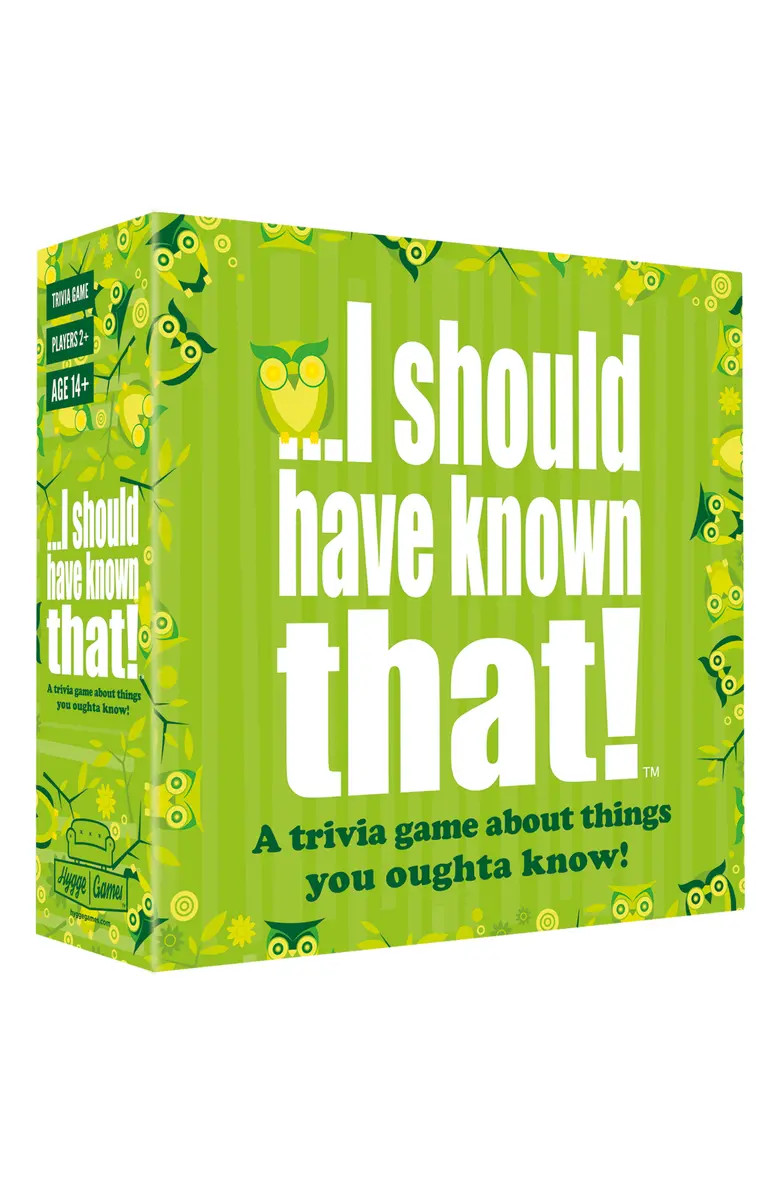 I Should Have Known That Party Trivia Card Game | Nordstrom
