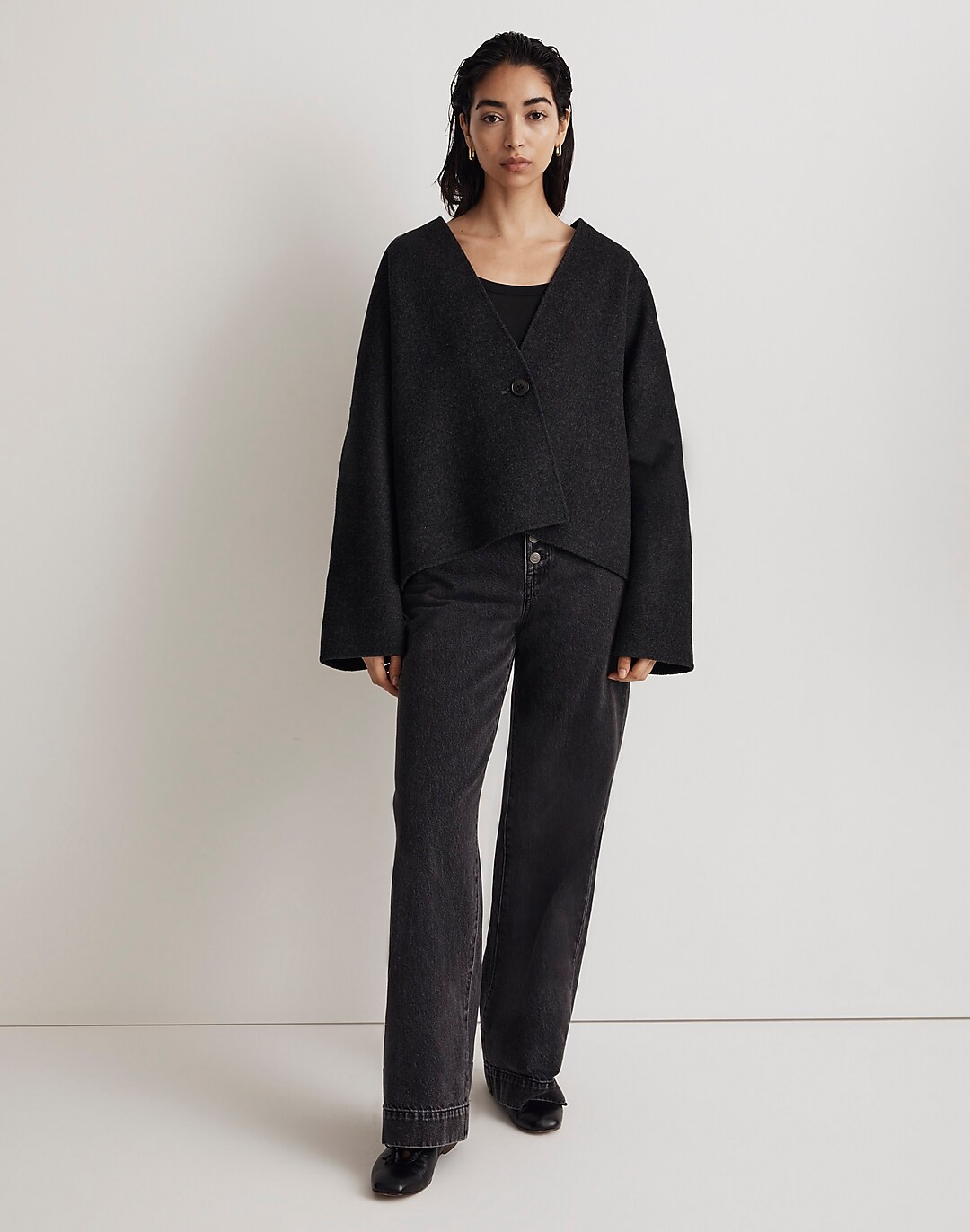 Double-Faced Wrap Jacket | Madewell