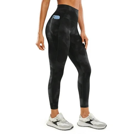 CRZ YOGA Womens Butterluxe Workout Leggings 25 Inches High Waisted Gym Yoga Pants with Pockets | Walmart (US)