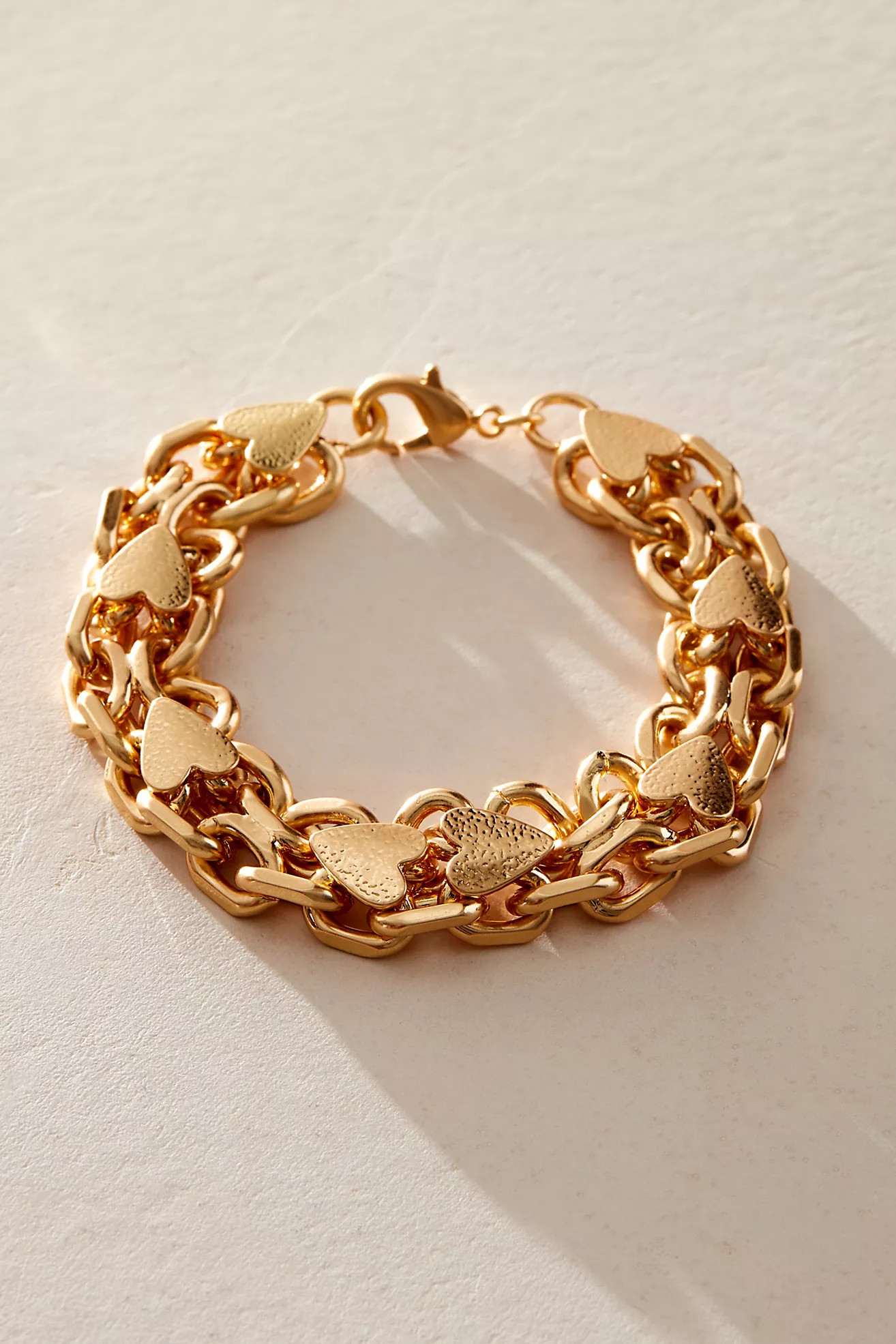 Lana Lock Heart Bracelet | Free People (Global - UK&FR Excluded)